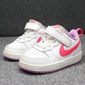 Baby Girl Nike Shoes Sneakers Size 5 Infant Pink Purple White